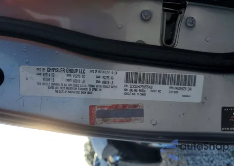 2014 Dodge Charger Sxt from USA, damaged, VIN 2C3CDXHG7EH275416